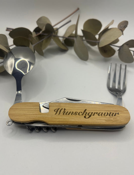 Personalisiertes Mulitool Campingtool