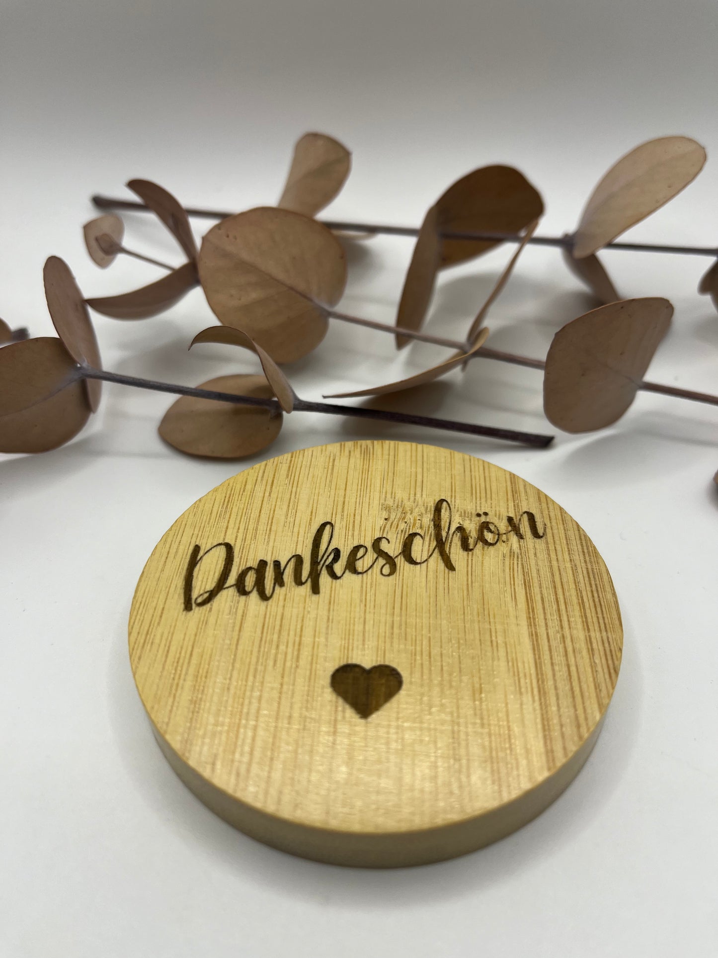 Bambus Taschenspiegel