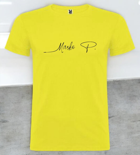 Marko P. T-Shirt Gelb