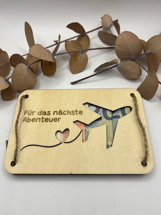 Geschenkkarte "Abenteuer"