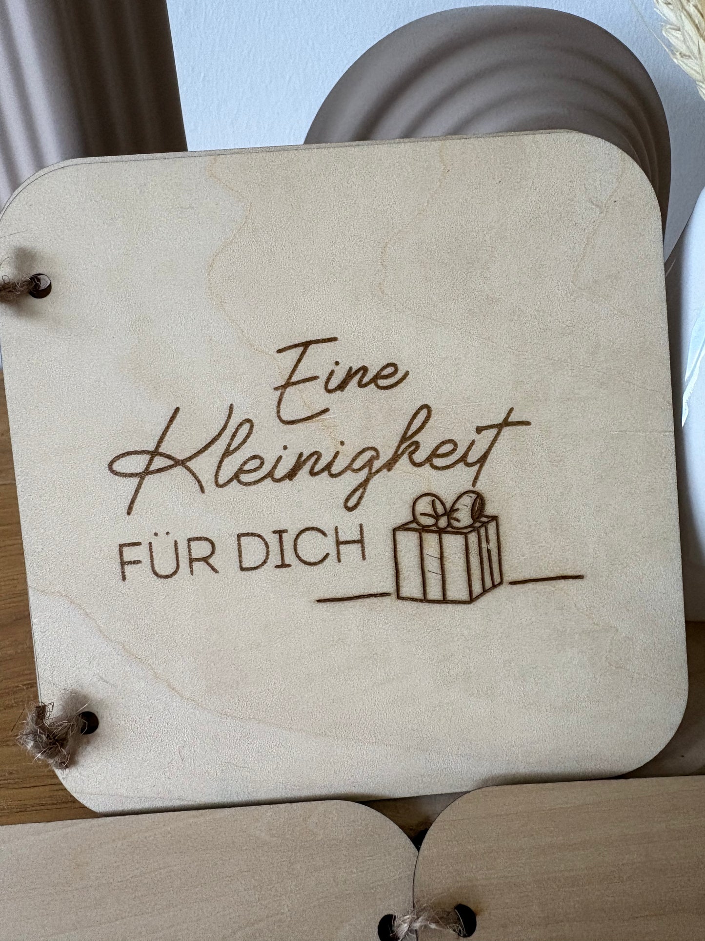 Holzkarte willst du
