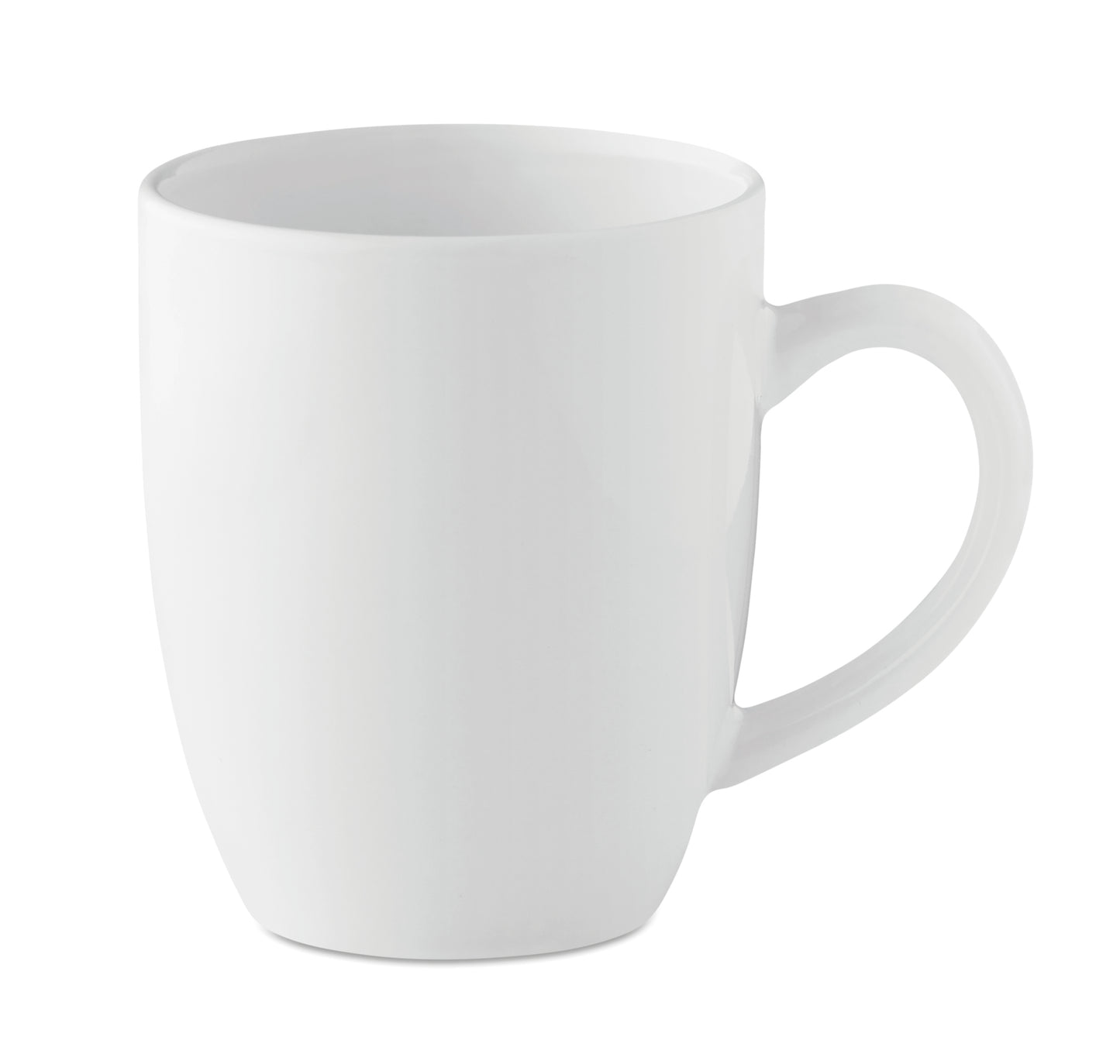 Kaffeebecher aus Keramik. Füllmenge: 300 ml. Nur Keramik-Transferdruck ist spülmaschinengeeignet. Verpackt in
