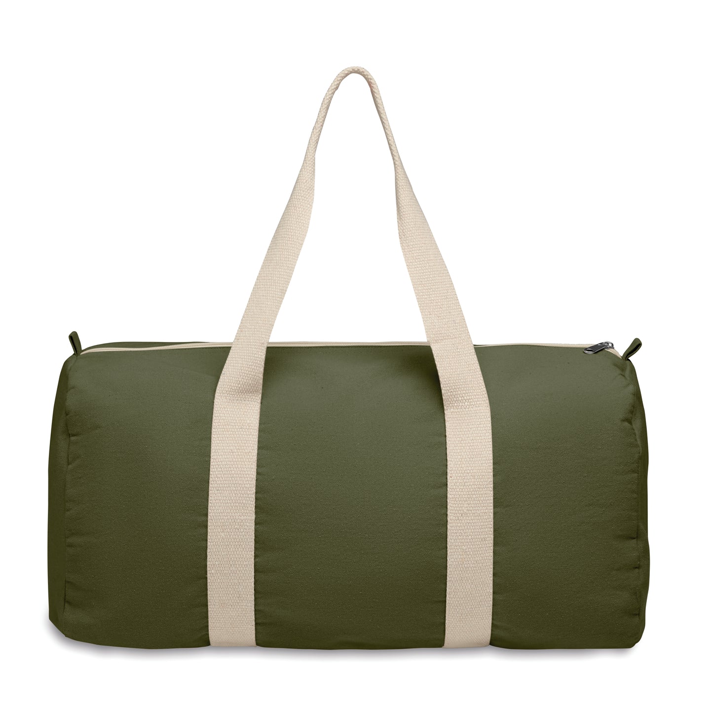 Sport- oder Reisetasche aus 320 g/m² (recycelte Baumwolle 80% und recycelter Polyester