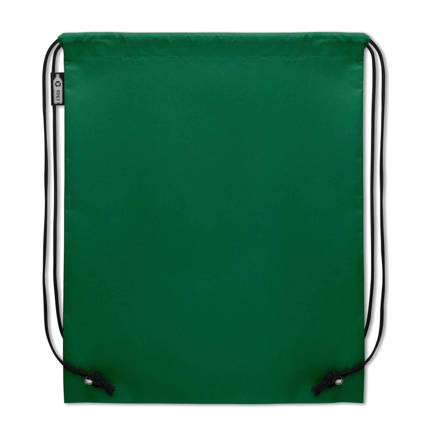 Beutel mit Kordelzug aus RPET Non Woven mit Kordel aus Polyester. 80