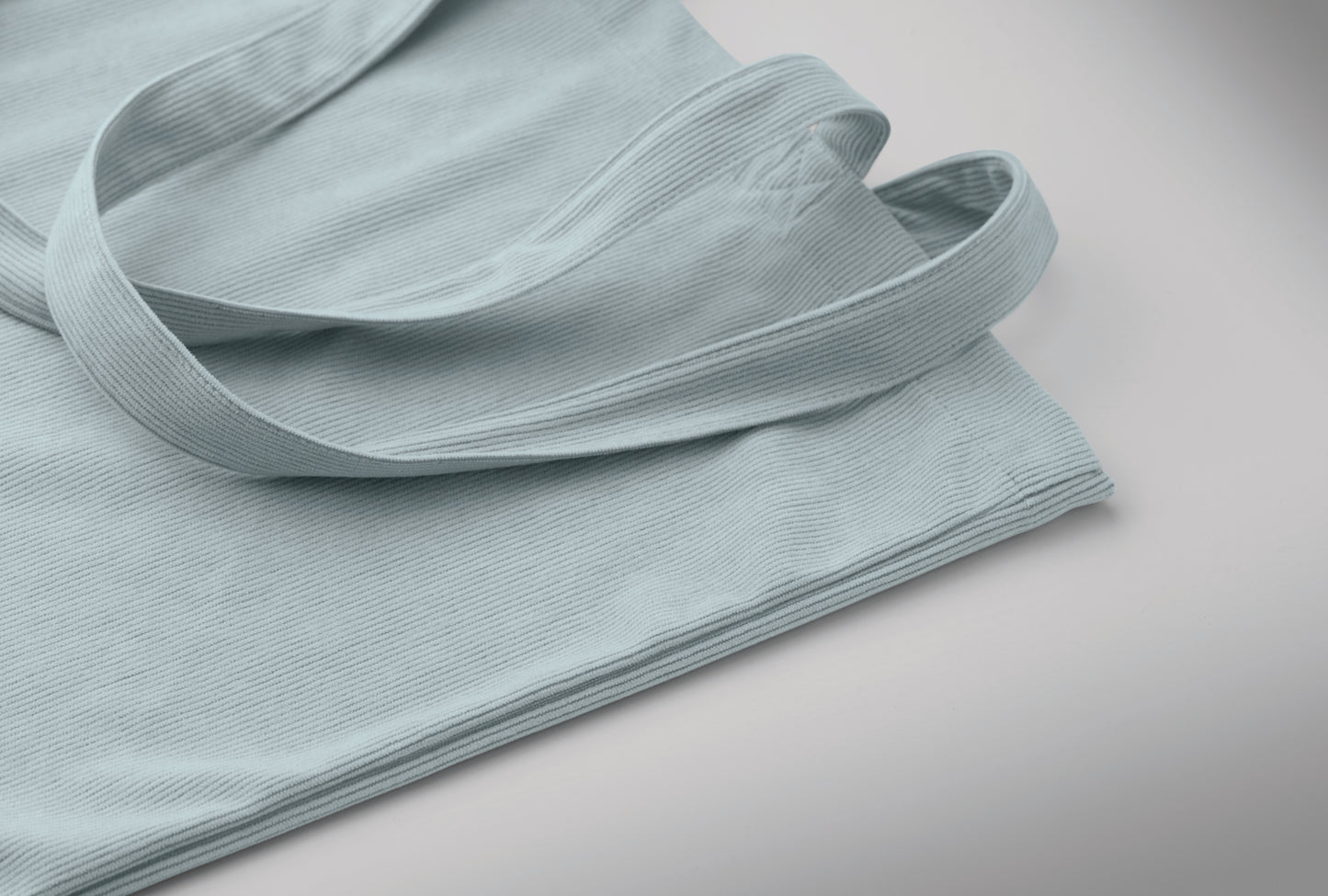Einkaufstasche mit langen Tragegriffen. Kord-Polyester 220 g/m².