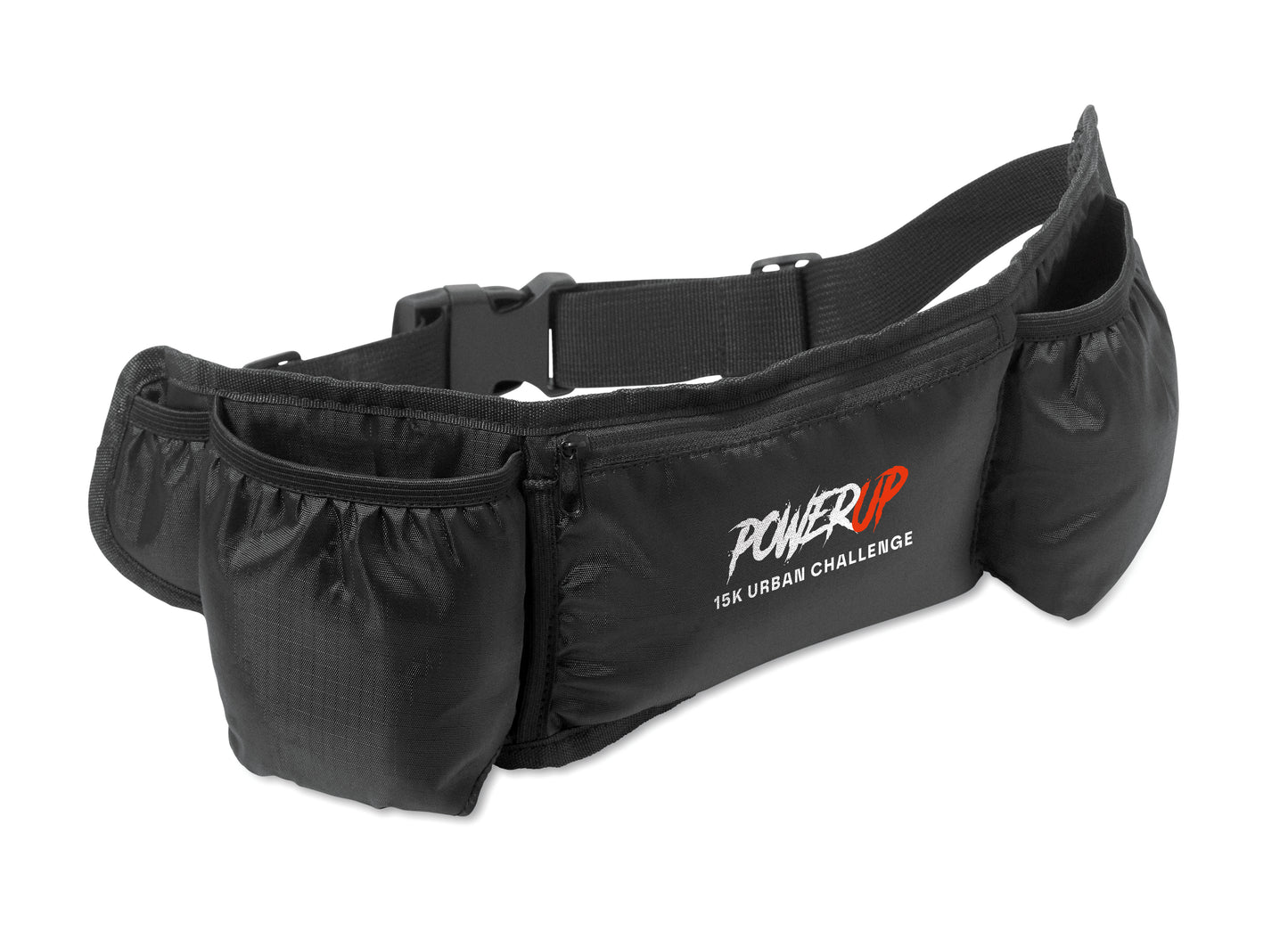 Gürteltasche ideal für Wandern und Laufen. 420D RPET Polyester mit Mesh-Rückseite. Hauptfach