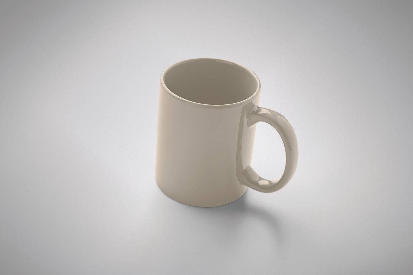 Farbiger Kaffeebecher aus Keramik. Füllmenge: 300ml. Nur Keramik- Transferdruck ist spülmaschinengeeignet. Verpackt