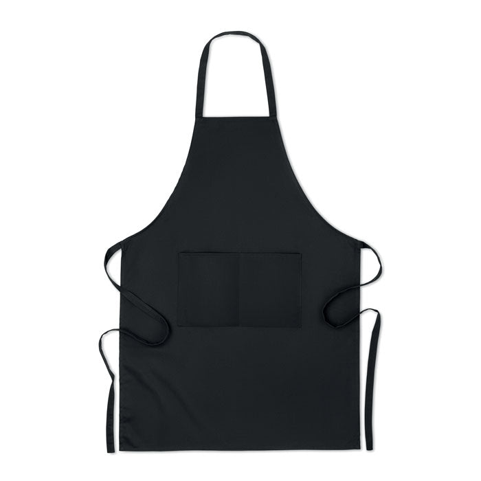 Küchenschürze mit 2 Fronttaschen aus 100% Organic Cotton 200 g/m². Egal ob