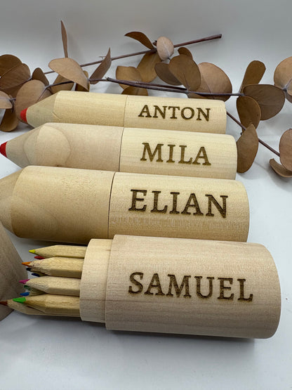 Buntstifte in Stiftform