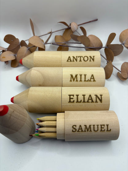 Buntstifte in Stiftform