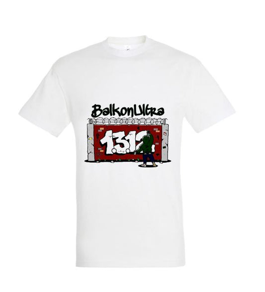 Balkonultra T-Shirt – Weiß Wand