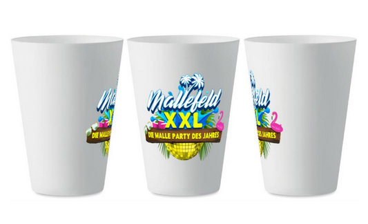 Mallefeld XXL Festival Becher
