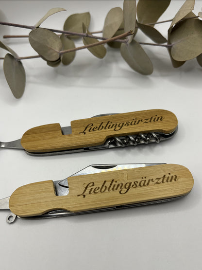 Personalisiertes Mulitool Campingtool