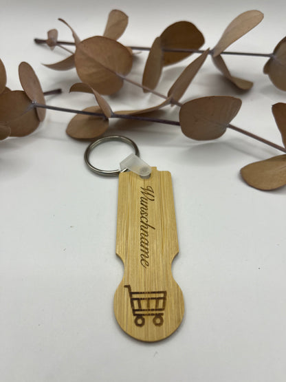 Schlüsselanhänger Einkaufswagenchip