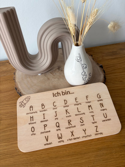 Motivations-Vesperbrett A-Z