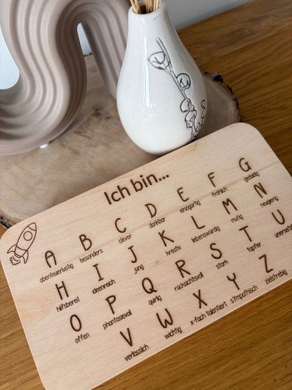 Motivations-Vesperbrett A-Z