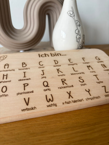 Motivations-Vesperbrett A-Z