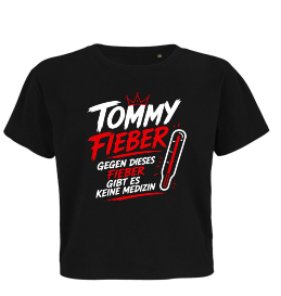 Tommy Fieber Premium Shirt Oversize Schwarz