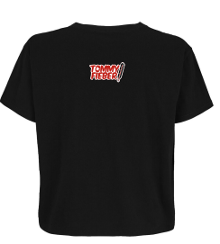 Tommy Fieber Premium Shirt Oversize Schwarz
