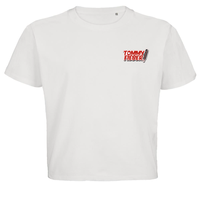 Oversize Shirt Tommy Fieber Weiß