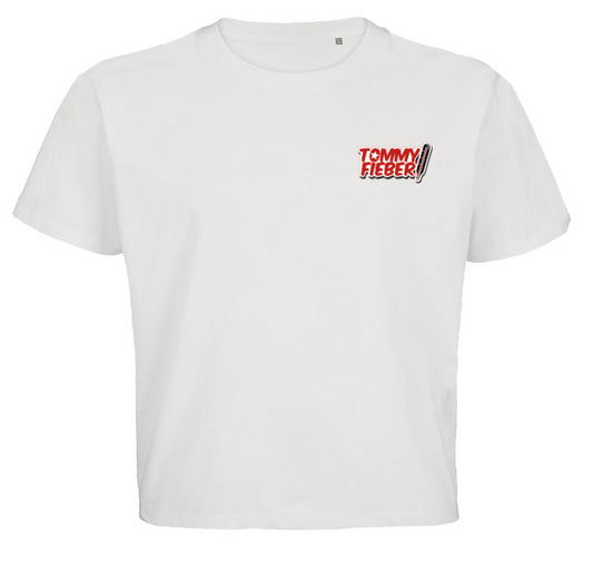 Oversize Shirt Tommy Fieber Weiß