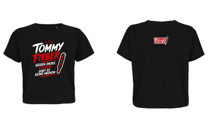 Tommy Fieber Premium Shirt Oversize Schwarz