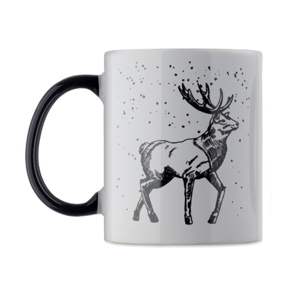 Becher aus Keramik mit saisonalem Dekor. Inkl. passender Geschenkkarton. Füllmenge: 300 ml.