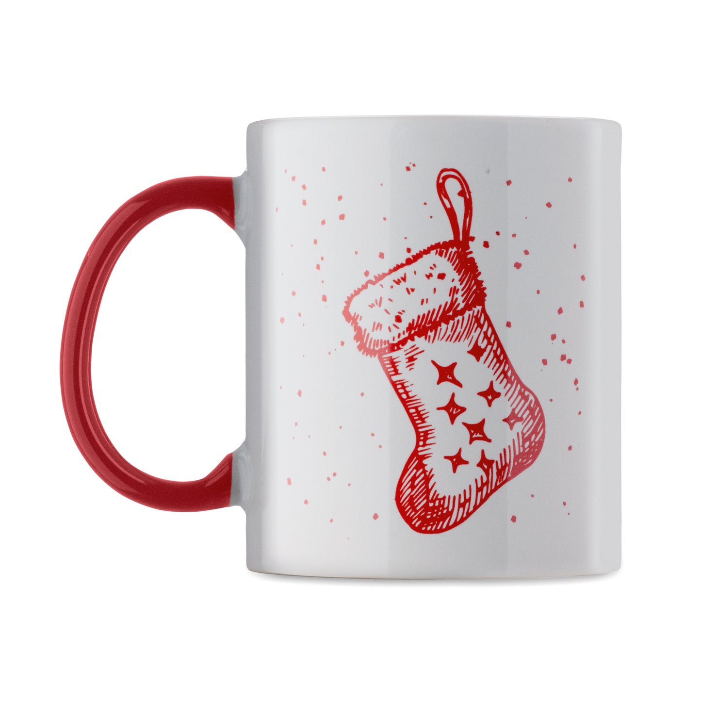 Becher aus Keramik mit saisonalem Dekor. Inkl. passender Geschenkkarton. Füllmenge: 300 ml.