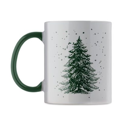 Becher aus Keramik mit saisonalem Dekor. Inkl. passender Geschenkkarton. Füllmenge: 300 ml.