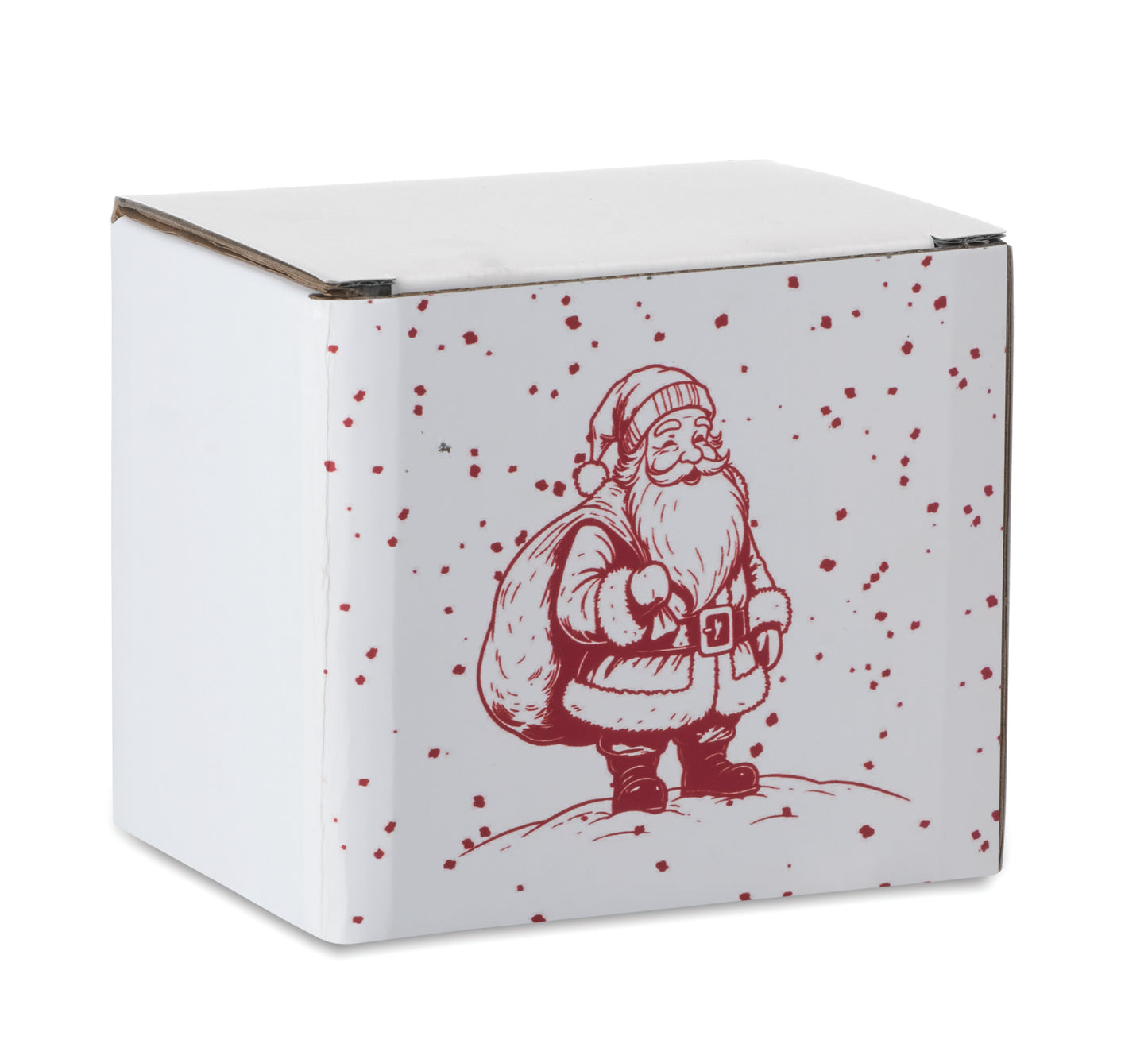 Becher aus Keramik mit saisonalem Dekor. Inkl. passender Geschenkkarton. Füllmenge: 300 ml.