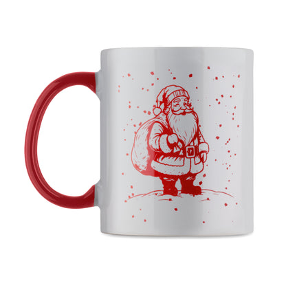 Becher aus Keramik mit saisonalem Dekor. Inkl. passender Geschenkkarton. Füllmenge: 300 ml.