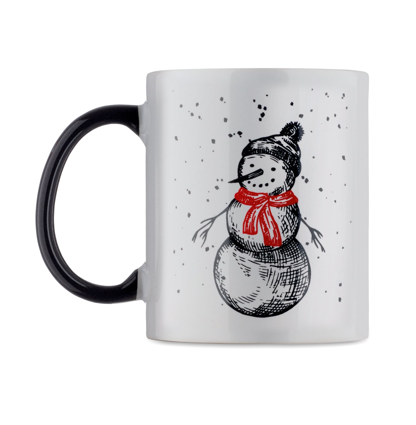 Becher aus Keramik mit saisonalem Dekor. Inkl. passender Geschenkkarton. Füllmenge: 300 ml.
