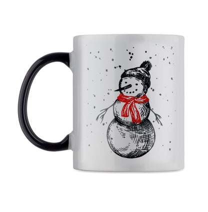 Becher aus Keramik mit saisonalem Dekor. Inkl. passender Geschenkkarton. Füllmenge: 300 ml.