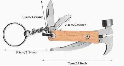 Mini-Multitool-Schlüsselanhänger