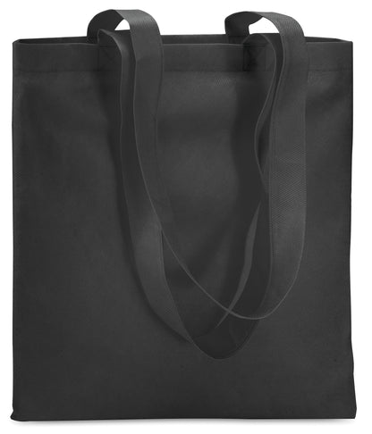 Non Woven Shopper mit langen Tragegriffen. 80 g/m².