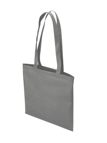 Non Woven Shopper mit langen Tragegriffen. 80 g/m².