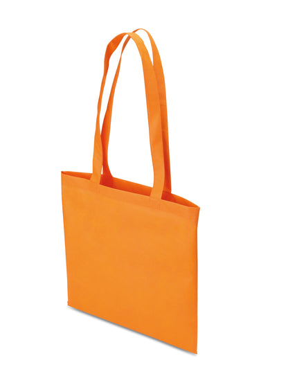 Non Woven Shopper mit langen Tragegriffen. 80 g/m².
