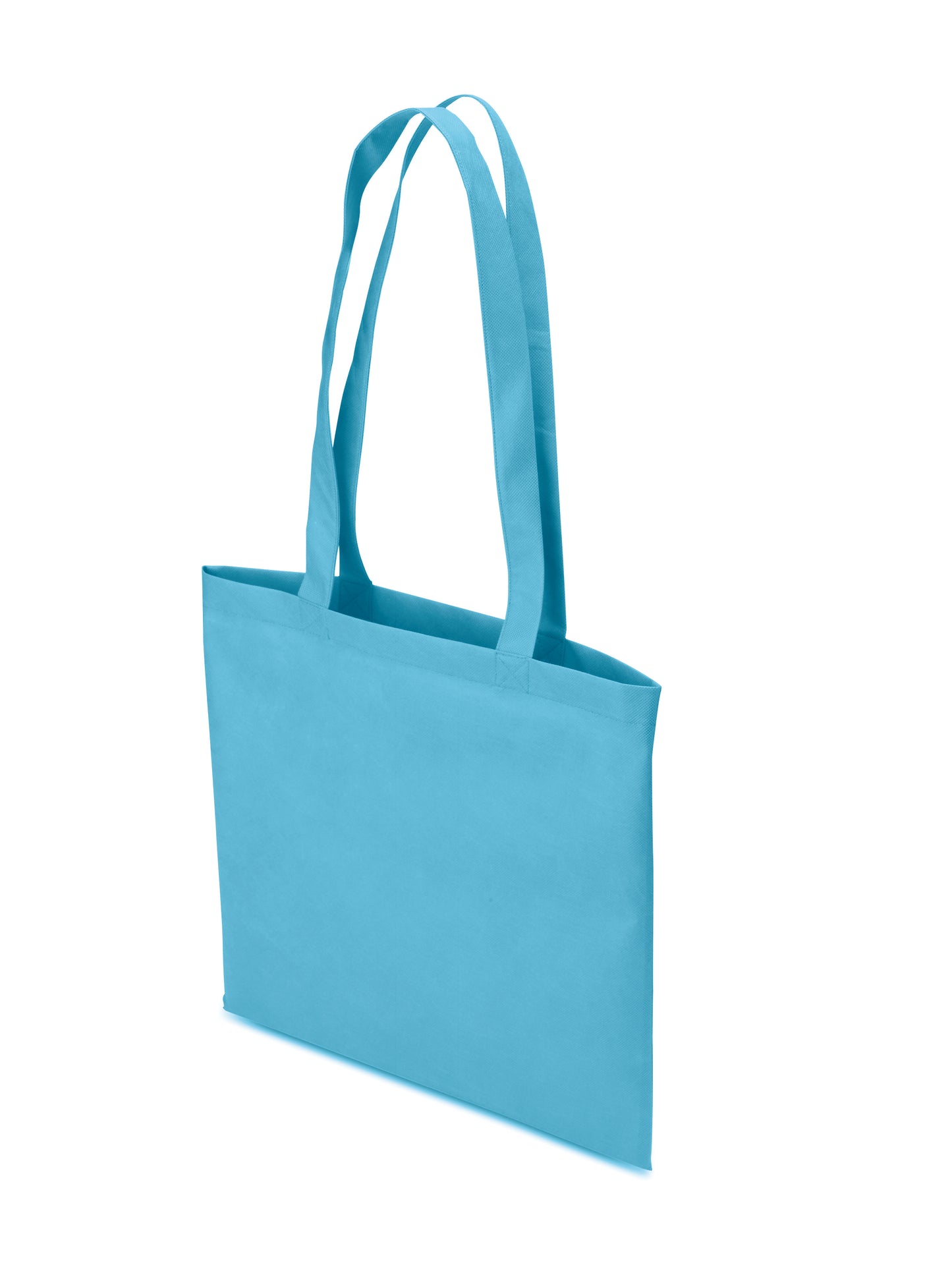 Non Woven Shopper mit langen Tragegriffen. 80 g/m².