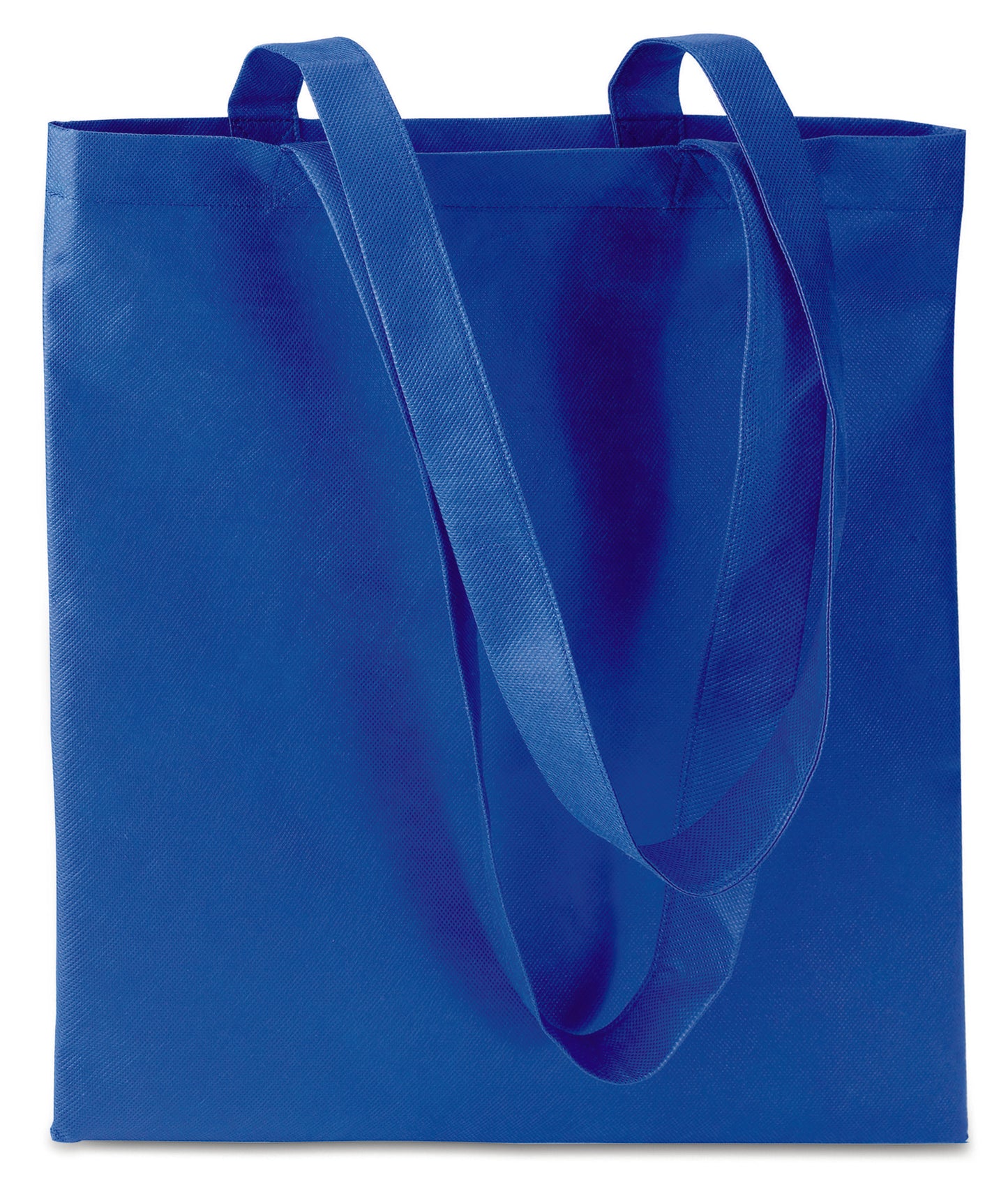 Non Woven Shopper mit langen Tragegriffen. 80 g/m².