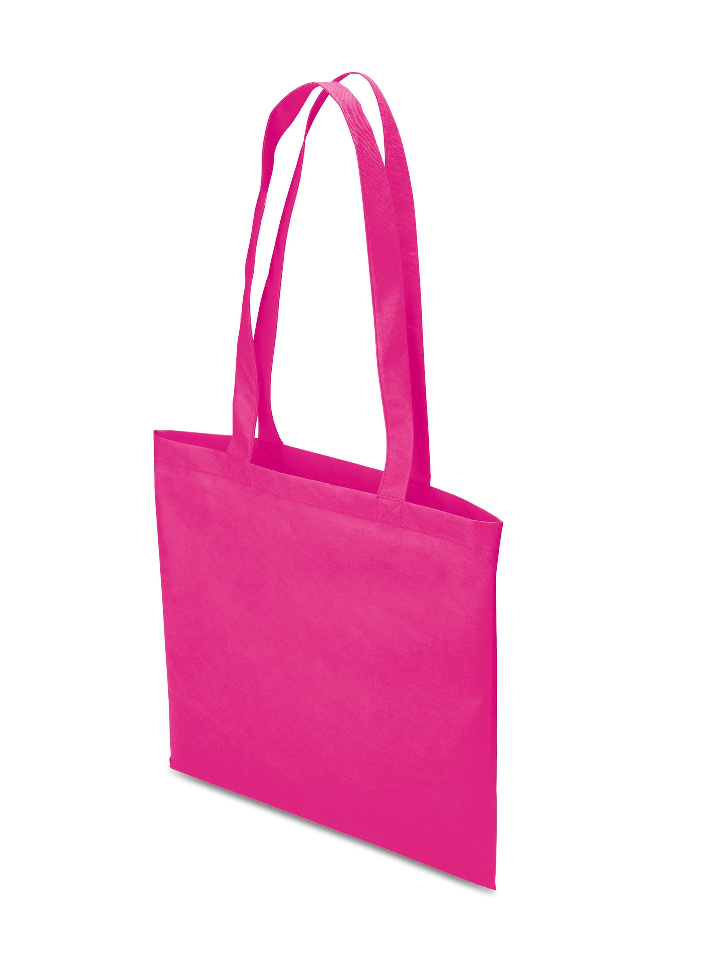 Non Woven Shopper mit langen Tragegriffen. 80 g/m².