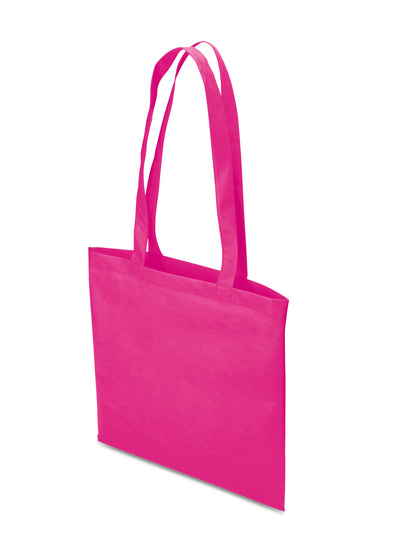 Non Woven Shopper mit langen Tragegriffen. 80 g/m².