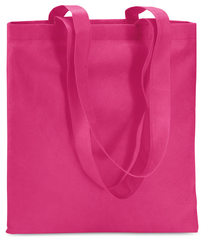 Non Woven Shopper mit langen Tragegriffen. 80 g/m².