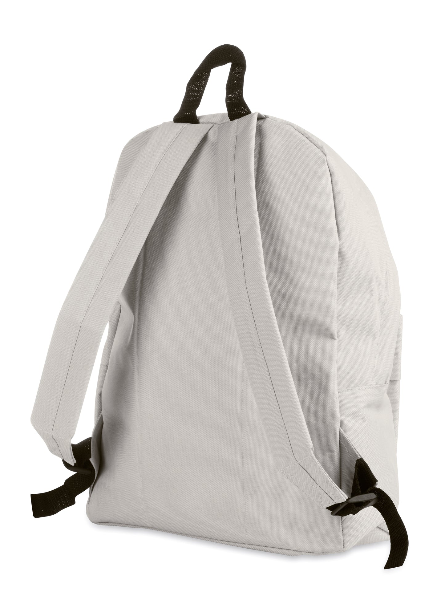 Rucksack mit Fronttasche und Reißverschluss. 600D Polyester