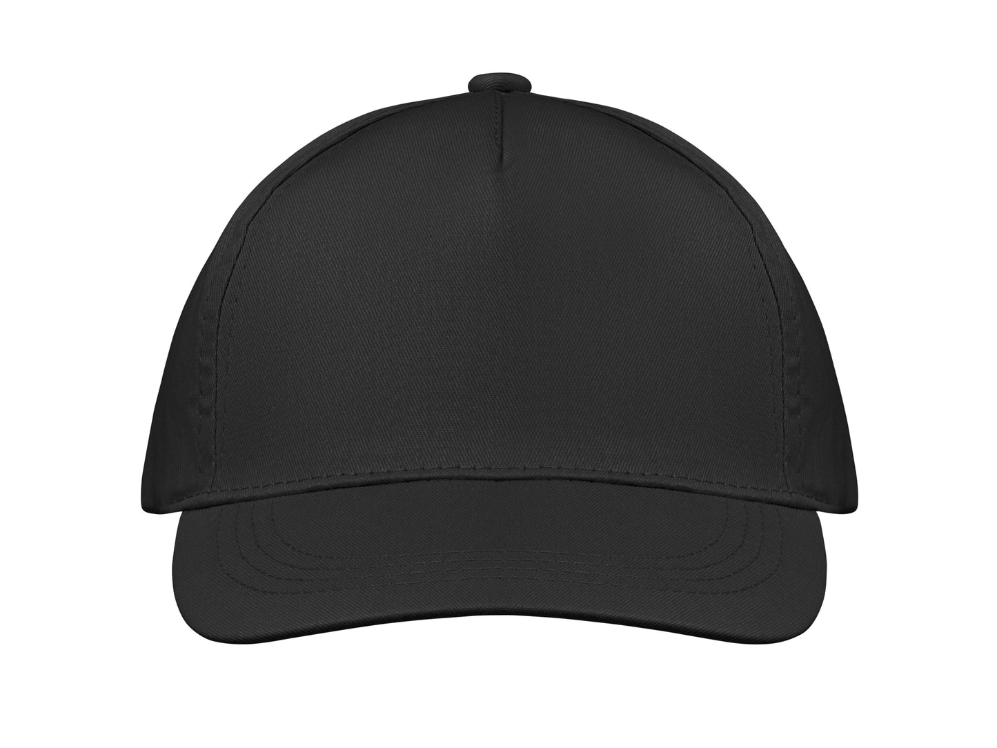 5-Panel-Baseball Cap aus Baumwolltwill 160 g/m² mit verstellbarem Klettverschluss. Größe 7 1/4.