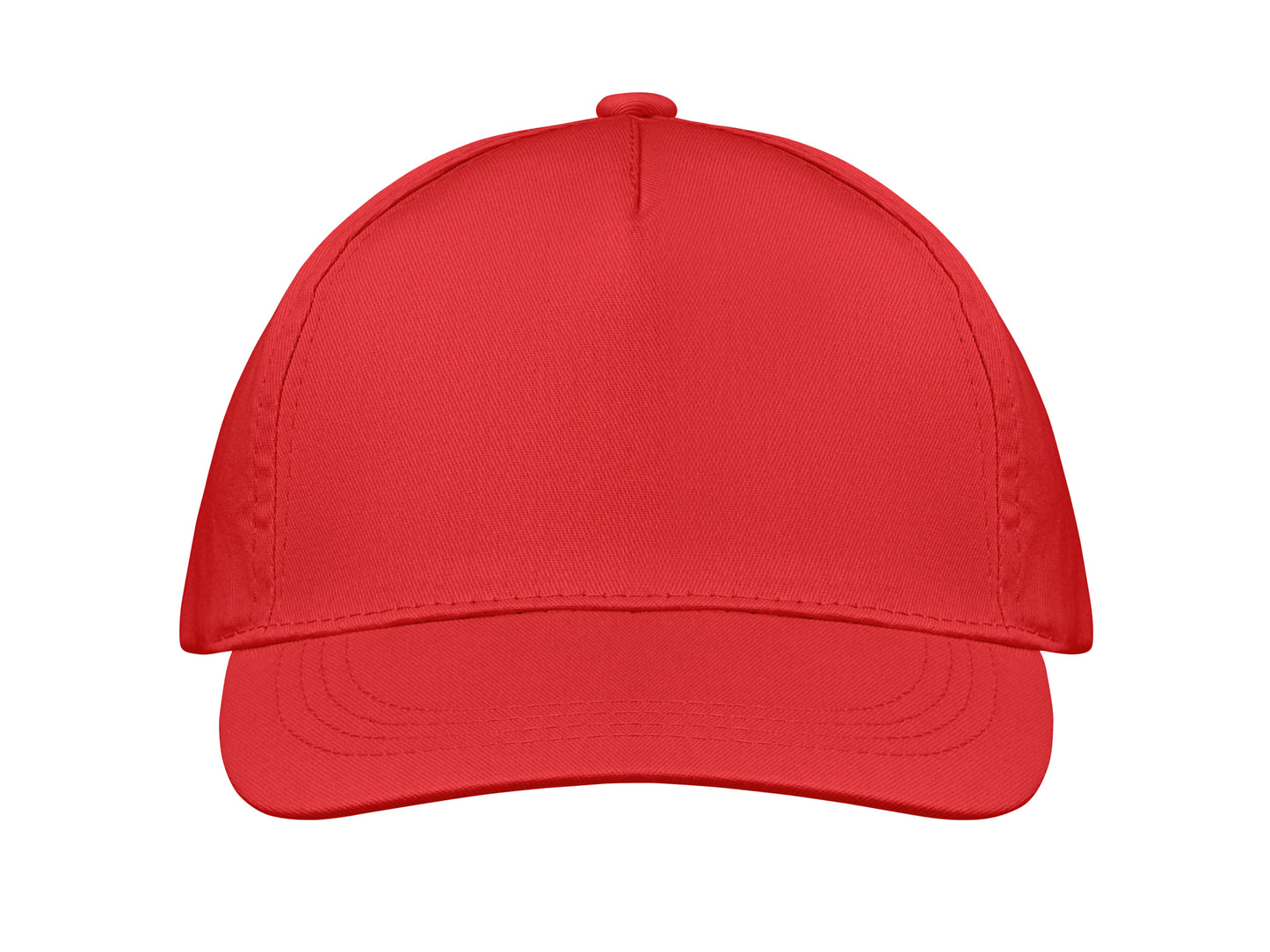 5-Panel-Baseball Cap aus Baumwolltwill 160 g/m² mit verstellbarem Klettverschluss. Größe 7 1/4.