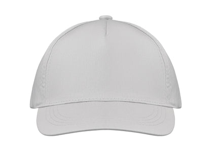 5-Panel-Baseball Cap aus Baumwolltwill 160 g/m² mit verstellbarem Klettverschluss. Größe 7 1/4.