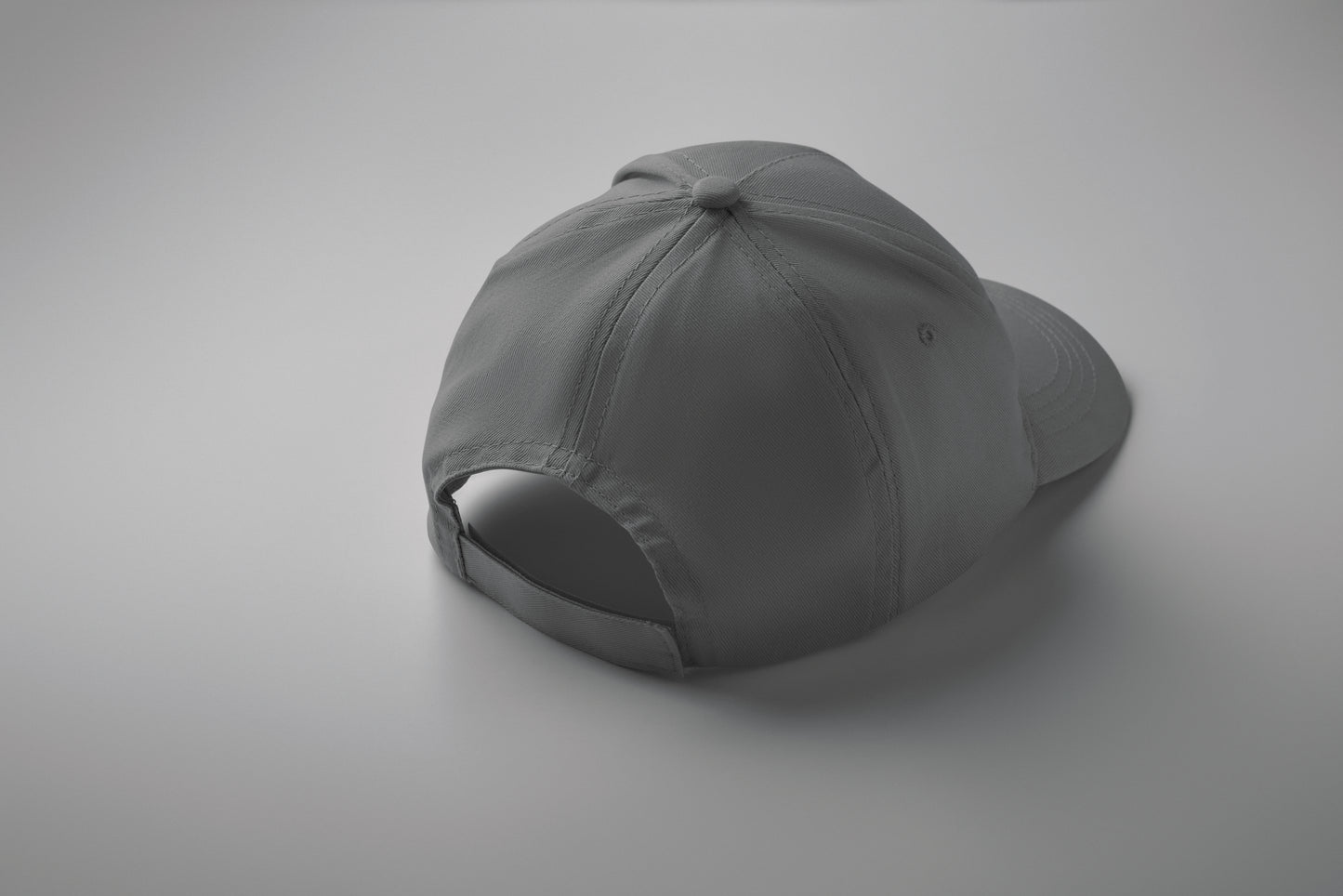 5-Panel-Baseball Cap aus Baumwolltwill 160 g/m² mit verstellbarem Klettverschluss. Größe 7 1/4.