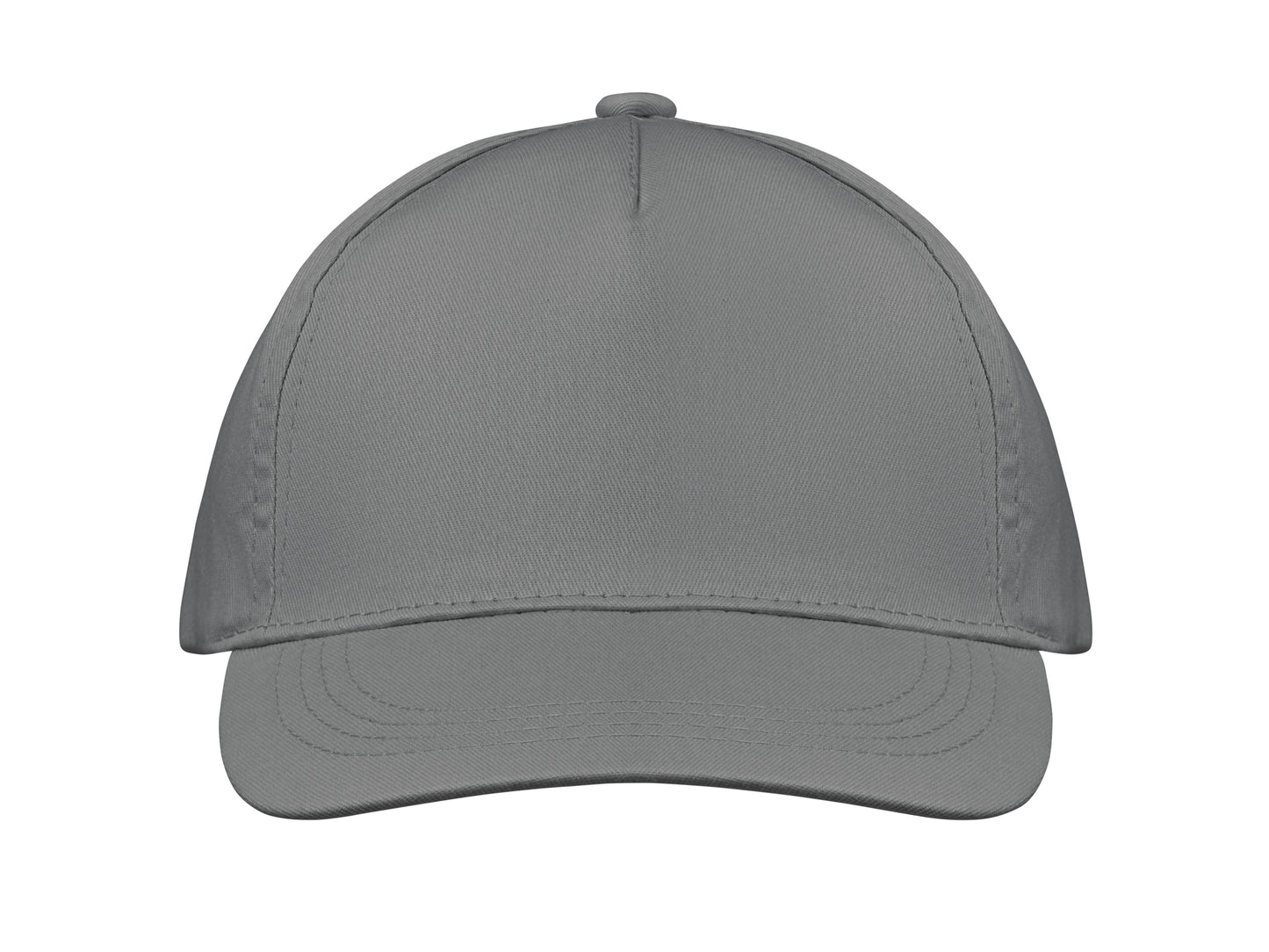 5-Panel-Baseball Cap aus Baumwolltwill 160 g/m² mit verstellbarem Klettverschluss. Größe 7 1/4.