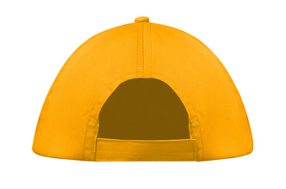 5-Panel-Baseball Cap aus Baumwolltwill 160 g/m² mit verstellbarem Klettverschluss. Größe 7 1/4.