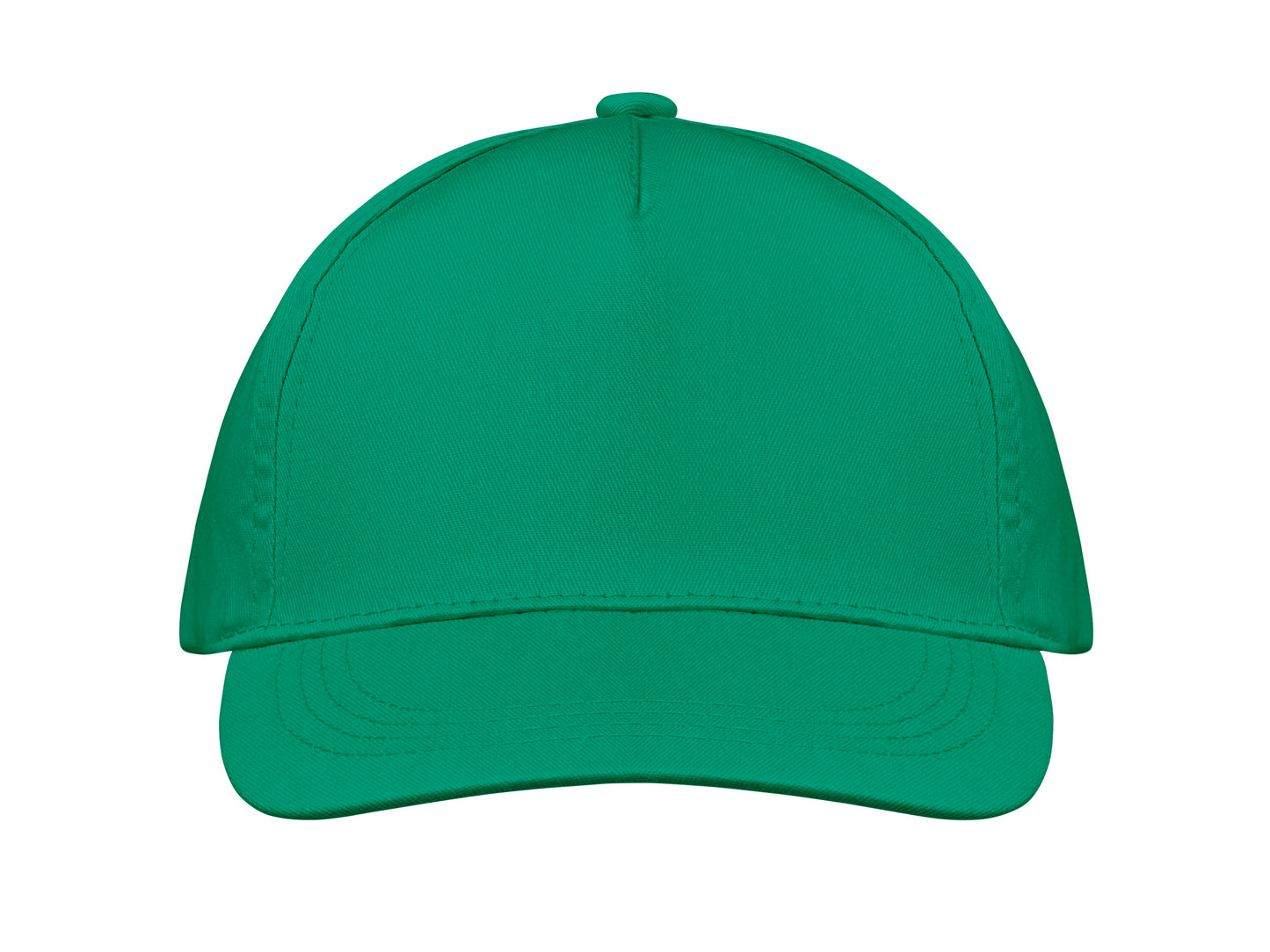 5-Panel-Baseball Cap aus Baumwolltwill 160 g/m² mit verstellbarem Klettverschluss. Größe 7 1/4.